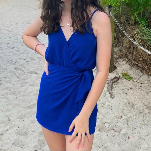 boutique (apricot lane) wrap romper - Picture 1 of 3